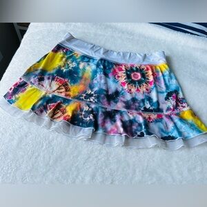 Colorful Tie-Dye Sofibella Women's Sport Skirt
